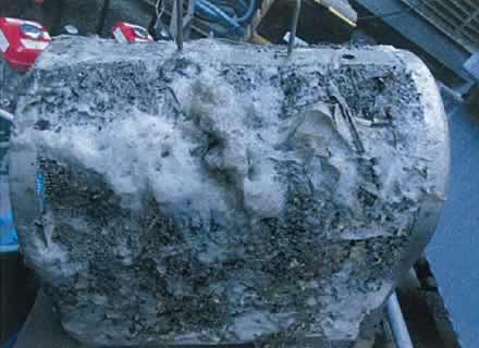 ストレーナー　清掃前